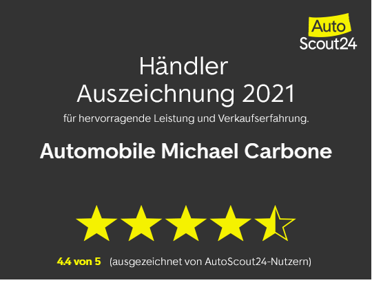 Händler Auszeichnung 2021 - Autoscout24